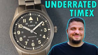 TIMEX Expedition North 38mm Mechanical Field Watch Better than Hamilton Khaki amp Bulova Hack [upl. by Gristede51]