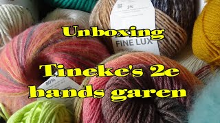 Unboxing tinekes 2e hands garen [upl. by Venterea]