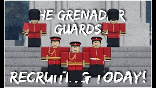 Roblox Grenadier Guards Recruiting now [upl. by Leavitt947]