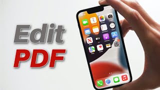 How to edit PDF files for free on any iPhone [upl. by Tybalt]