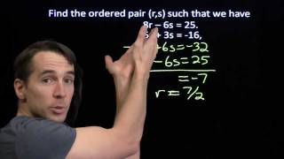 Art of Problem Solving Solving Systems of Equations with Elimination Part 1 [upl. by Thilde]