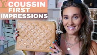 LV COUSSIN PM FIRST IMPRESSIONS  WHAT FITS PROS CONS MOD SHOTS [upl. by Gebelein270]