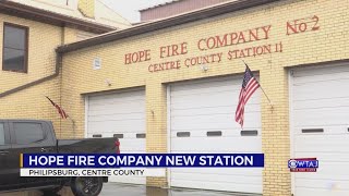 Hope Fire Company building new station in downtown Philipsburg [upl. by Llennhoj721]