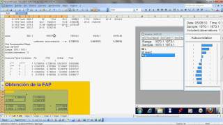 Función de autocorrelación fac y facp su cálculo [upl. by Manfred]