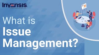 What is Issue Management  Introduction to Issue Management  Invensis Learning [upl. by Fredra843]