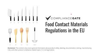 Food Contact Materials Regulations in the European Union [upl. by Naud503]