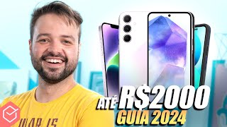 Qual MELHOR CELULAR CUSTO BENEFÍCIO até R2000  modelos para OUTUBRO e BLACKFRIDAY [upl. by Myrah]