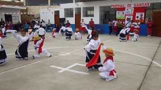 BAILE DE MARINERA DE INICIAL DE 4 AÑOS DE ANGELYN TRUJILLO B [upl. by Acsisnarf]