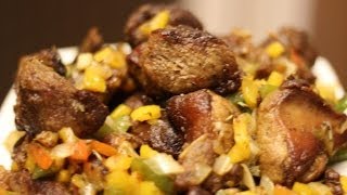 How to make Lamb Chops  Lamb Asun  Nigerian Small Chops [upl. by Irok]