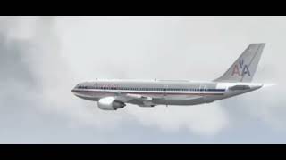 American airlines flight 587 crash animation but with bad song quality [upl. by Mundt707]