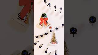 Marble Music  Carol of the Bells  Hypnotic 3D Marble Run for Christmas 🎄🎶 shorts 3d [upl. by Icnarf]