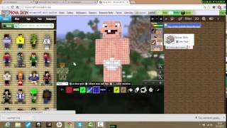 Minecraft Premium Hesapta Skin Değiştirme [upl. by Southard]