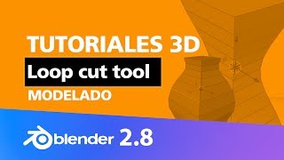 TUTORIALES DE BLENDER 21  LOOP CUT TOOL [upl. by Ojiram]