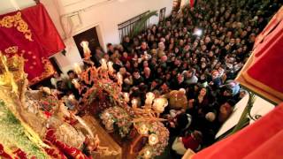 Patricia del Río canta sevillanas a la Reina de Hinojos [upl. by Leahcimnaes]