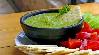 Venezolanische Avocado Salsa  Guasacaca  Vegan Vegetarisches Rezept [upl. by Locklin]