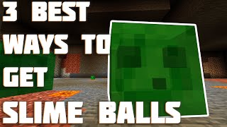 3 Easy Ways to Get SLIME BALLS in 60 SECONDS  Minecraft 121 Guide  Slime Balls how to get [upl. by Moyers764]