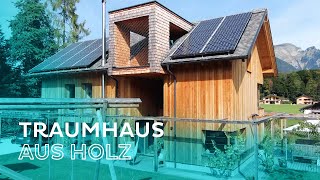 Wohnen im modernen Holzhaus amp MythenCheck im Holzbau  Green Living [upl. by Nave]