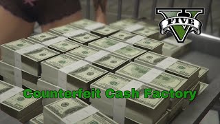 Selling full counterfeit cash factory SOLO  GTA ONLINE [upl. by Powell]