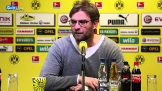 DfBPokal Pressekonferenz Bayern  BVB mit Jürgen Klopp [upl. by Nij]