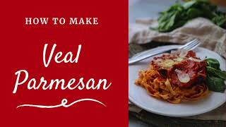 Veal Parmesan Recipe  Italian Recipes  Dinner Ideas [upl. by Oralle864]