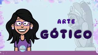 ARTE GÓTICO en 4 minutos Historia del Arte arte gotico historiadelarte viral [upl. by Nerhtak739]