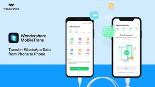 Wondershare MobileTrans ReviewOne Click Phone to Phone TransferWhatsAppViberiOSAndroidPC [upl. by Eustacia]