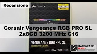 Corsair Vengeance RGB PRO SL 2x8GB 3200 MHz C16 [upl. by Aenal18]