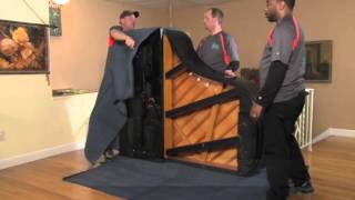 How to Move a Grand Piano in Less than 3 minutes [upl. by Spoor]