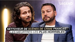 NETTOYEUR DE SCÈNES DE CRIME FRANCAIS  LES MEURTRES LES PLUS HORRIBLES QU’IL AIT VUS [upl. by Iow]