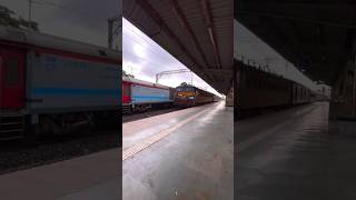 12124 Deccan Queen Express Arriving Lonavala Stationshorts railway [upl. by Amelina]