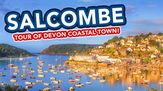 SALCOMBE  Full tour of holiday seaside town of Salcombe in Devon England [upl. by Mert]