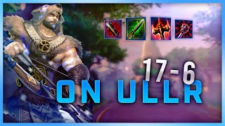 THE HIGHEST POSSIBLE DAMAGE BUILD ON ULLR  SMITE Ranked [upl. by Allx]