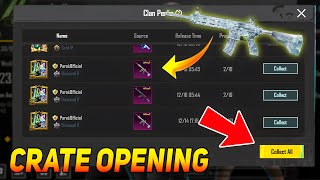 😍M416 GLACIER CRATE OPENING IN BGMI amp PUBG MOBILE  AKM GLACIER ParasOfficialYT [upl. by Yetak]