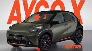 Toyota Aygo X 2025  The Ultimate Compact Crossover [upl. by Colwell729]