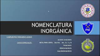 QMC1100  Nomenclatura inorgánica v02 [upl. by Nett]