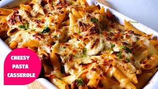 Cheesy Pasta Bake  Pasta Casserole  Ramadan Recipes [upl. by Erodoeht]