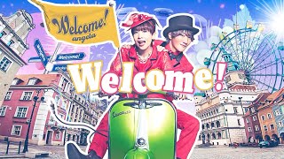 angela「Welcome」 Lyric Video [upl. by Dlabihcra]