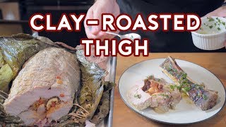 Binging with Babish ClayRoasted Thigh from Hannibal feat You Suck at Cooking [upl. by Arutek51]