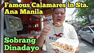 Calamares of Sta Ana Manila Sobrang Dinadayo at Pinipilahan [upl. by Fernando]