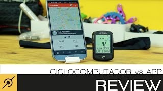 Pedaleria  Ciclocomputador vs APP [upl. by Lehcnom860]