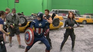 The Avengers  Behind the scenes [upl. by Flo]