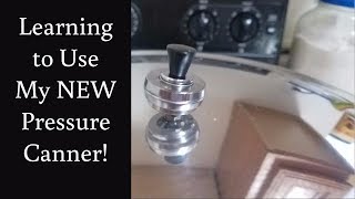 Learning to Use My New Pressure Canner  Canning WATER [upl. by Harrison]