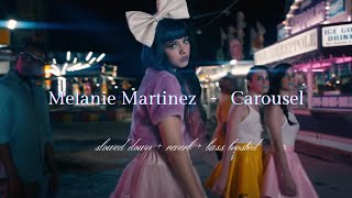 Melanie Martinez  Carousel 𝑠𝑙𝑜𝑤𝑒𝑑 𝑑𝑜𝑤𝑛  𝑟𝑒𝑣𝑒𝑟𝑏  𝑏𝑎𝑠𝑠 𝑏𝑜𝑜𝑠𝑡𝑒𝑑 [upl. by Mccord]