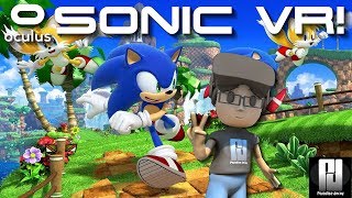 SONIC THE HEDGEHOG In VR FREE DOWNLOAD  Oculus Rift  Touch  GTX 1060 6GB [upl. by Atterbury373]