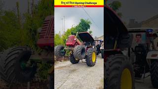 Nishu Deshwal को मिला Opening Challenge 🚜 Wait for end 😱 shorts [upl. by Johiah547]