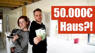 Mit 50000€ ein Haus bauen [upl. by Ahtabat]