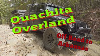 Ouachita Overland Broken Bow to lake Ouachita on Dirt Exploring Arkansass Back Roads [upl. by Cordeelia]