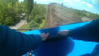 Tonnerre de Zeus onride POV Front Seat  Parc Asterix 2015 [upl. by Notlrahc]