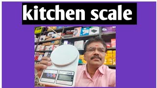 kitchen digital scale for weight in kgm upto 10kgm [upl. by Aynnek]