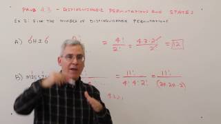 Prob 43Distinguishable Permutations and States [upl. by Dnamra]